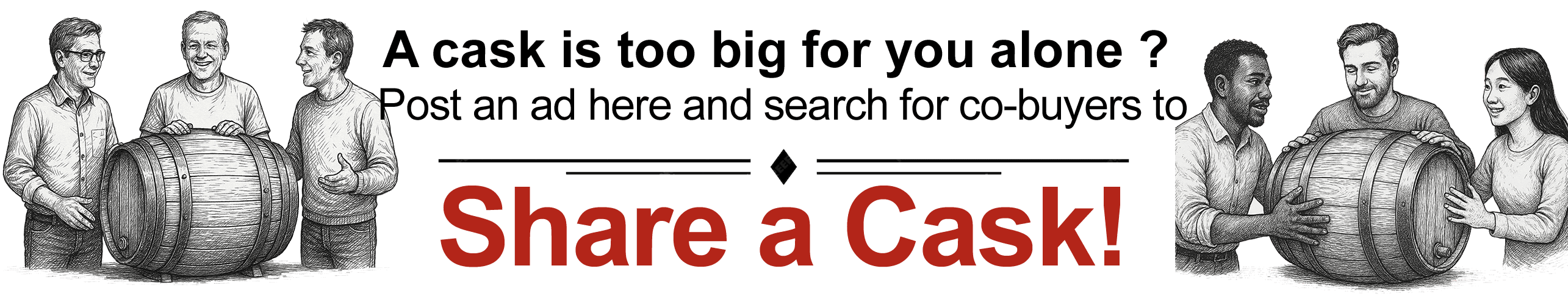 SHARE A CASK